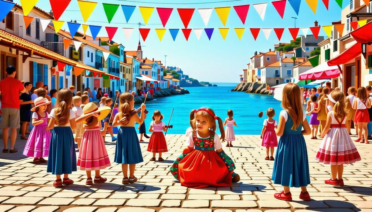 découvrez comment les enfants de montmartin-sur-mer s'initient à la culture dès leur plus jeune âge ! un événement festif qui célèbre l'art et la créativité, offrant aux petits l'occasion d'explorer le monde culturel à travers des activités ludiques et éducatives.