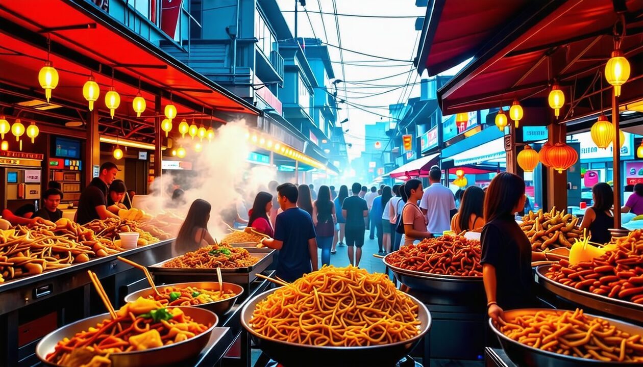 découvrez les saveurs authentiques de bangkok à travers un voyage gastronomique inoubliable. plongez au cœur de la street food, goûtez aux délices locaux et explorez l'effervescence des marchés. une aventure culinaire qui éveillera tous vos sens !